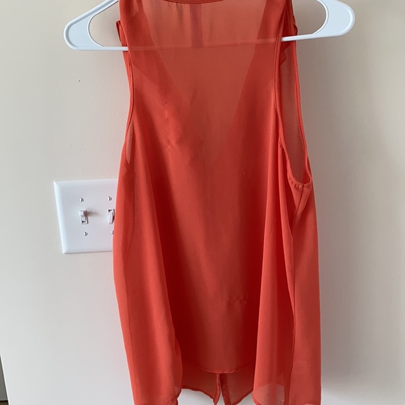 Orange Flutter Tank - Picture 3 of 3